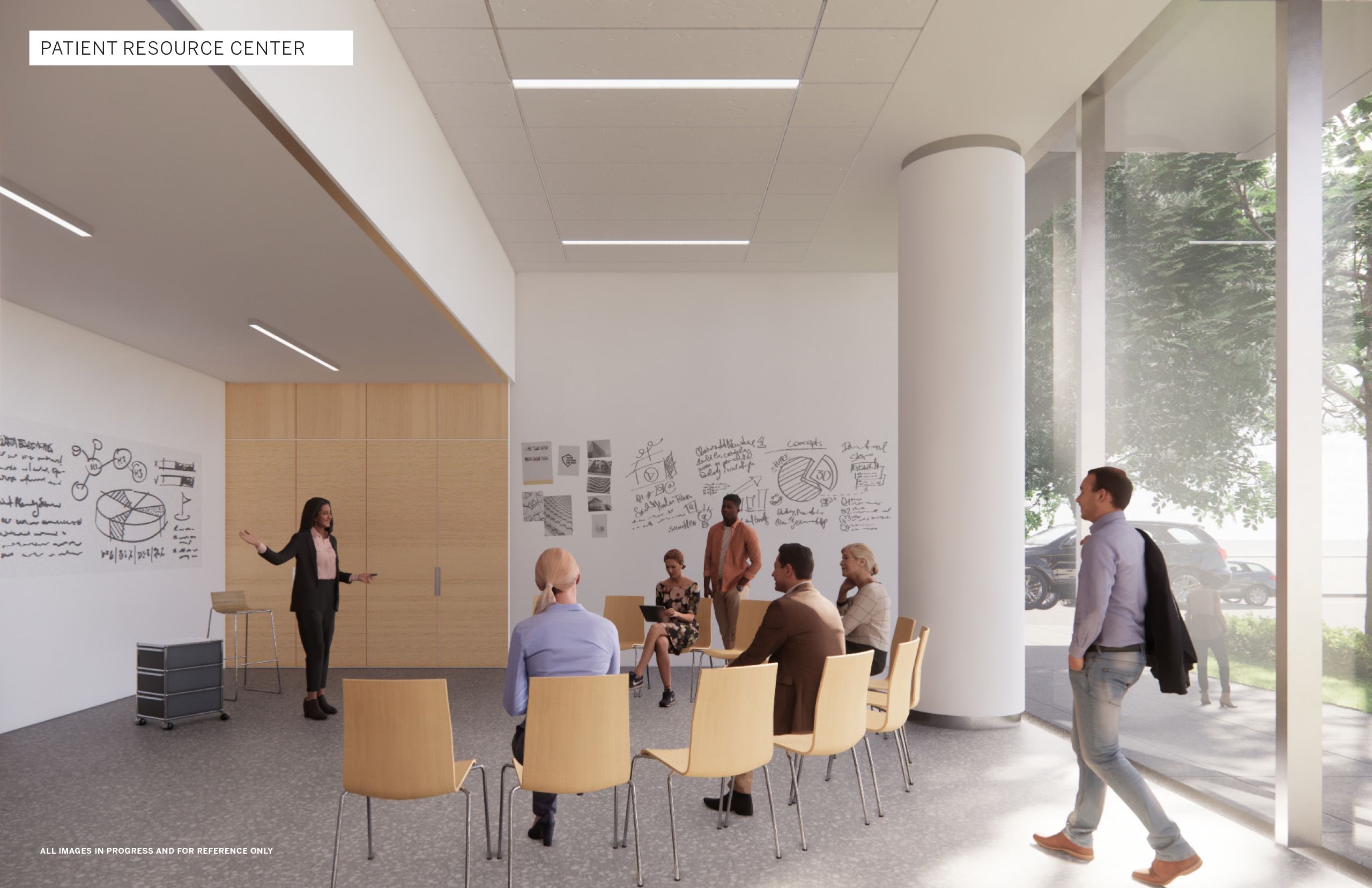 Winship at Emory Midtown rendering of interior space