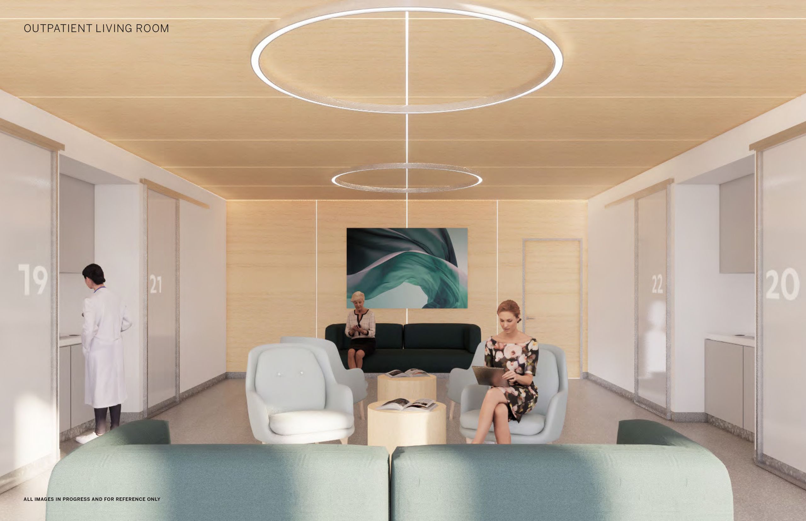 Winship at Emory Midtown rendering of interior space