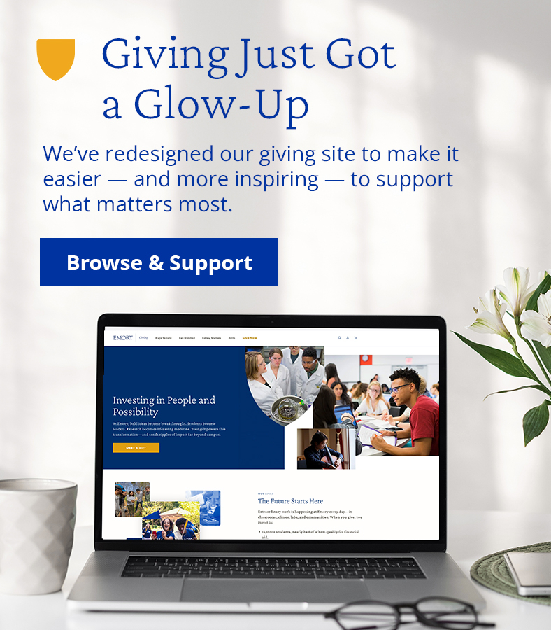 New giving website has launched