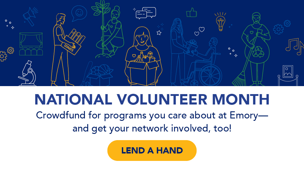 Celebrating alumni giving their time through volunteerism