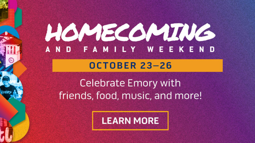 Emory Homecoming and Family Weekend