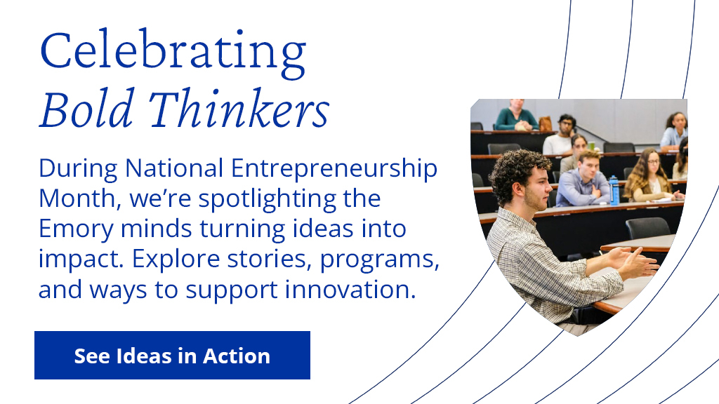 Celebrating bold thinkers during national entrepreneurship month