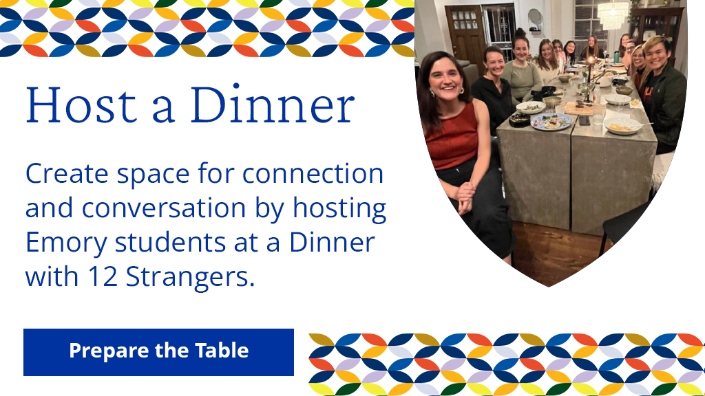 Host a Dinner with 12 stranger