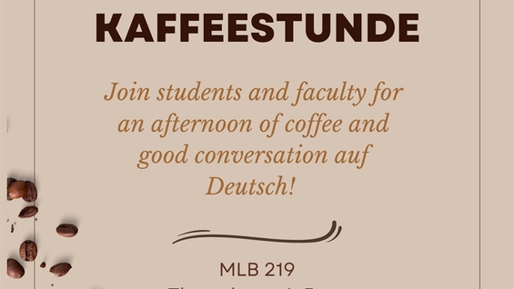Kaffeestunde
