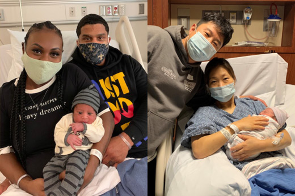 Emory hospitals ring in 2021 with first New Year’s babies