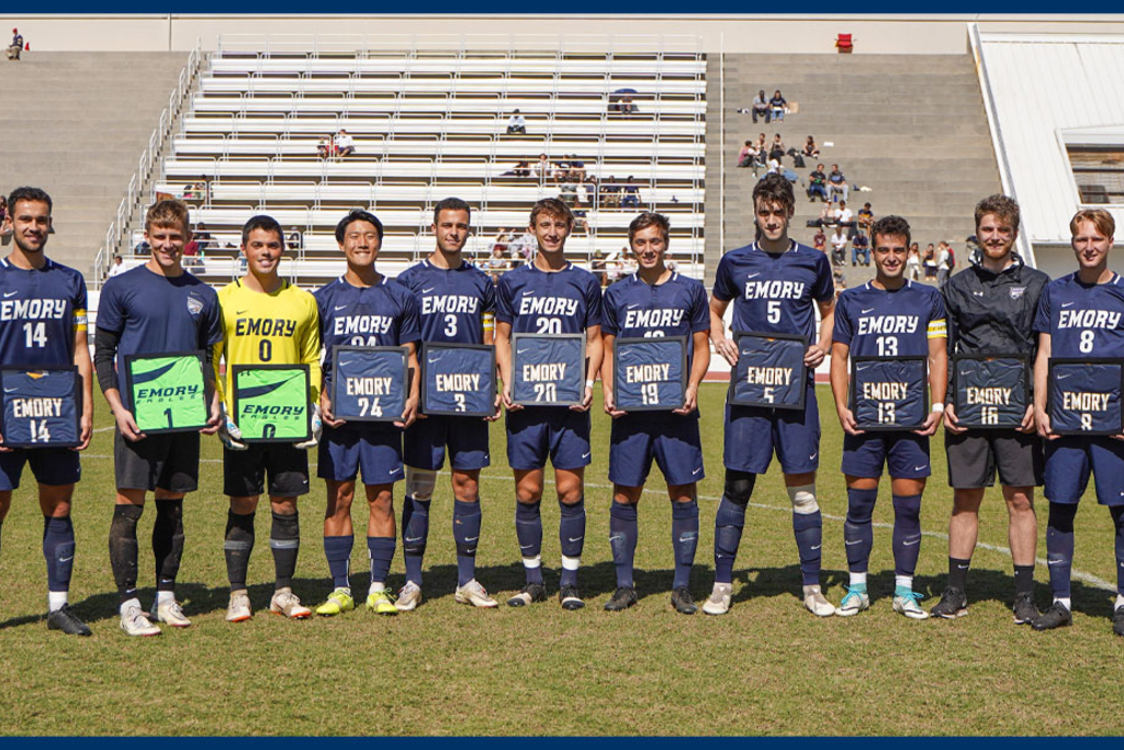 Emory Men's Soccer Handles Carnegie Mellon, 1-0, on Senior Day