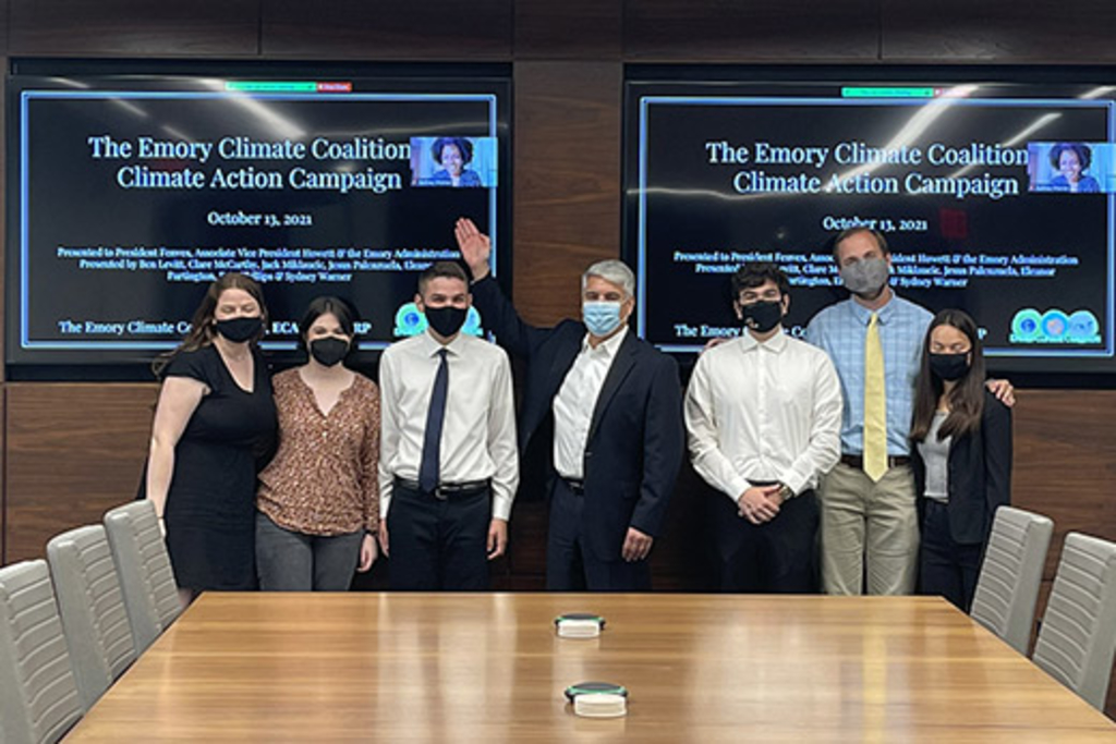 Emory joins Race to Zero, Climate Leadership Network to reduce carbon emissions