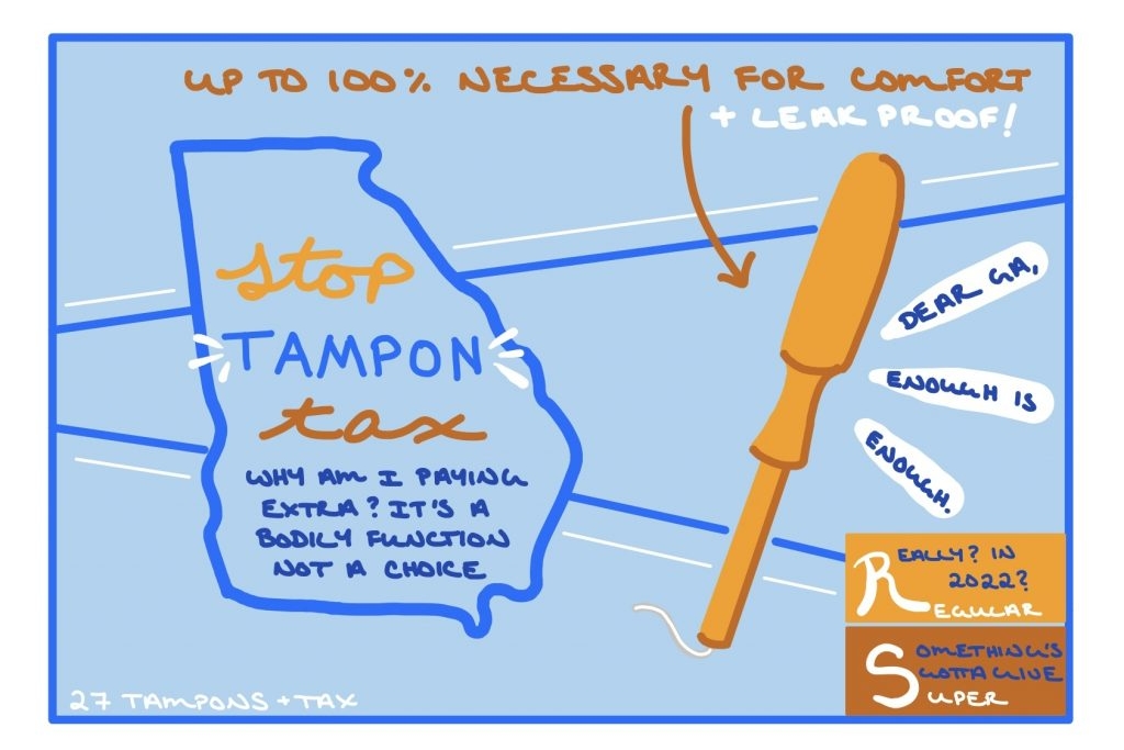 Georgia must repeal its “tampon tax.” Period.
