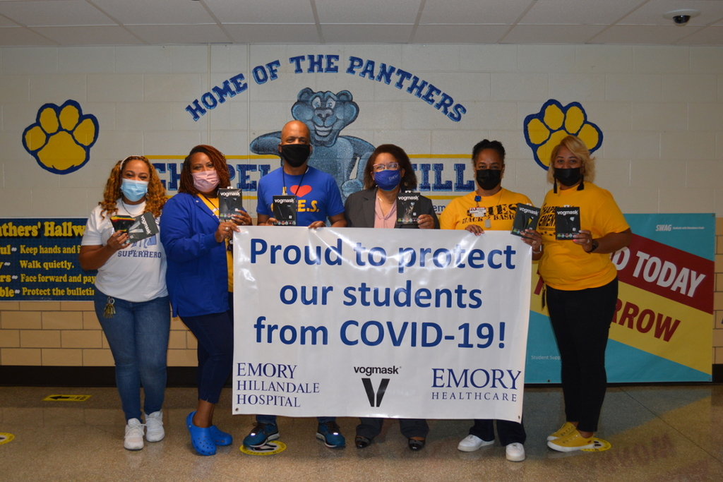 Local schools receive thousands of face masks following mask donation to Emory Healthcare : Emory University : Atlanta GA