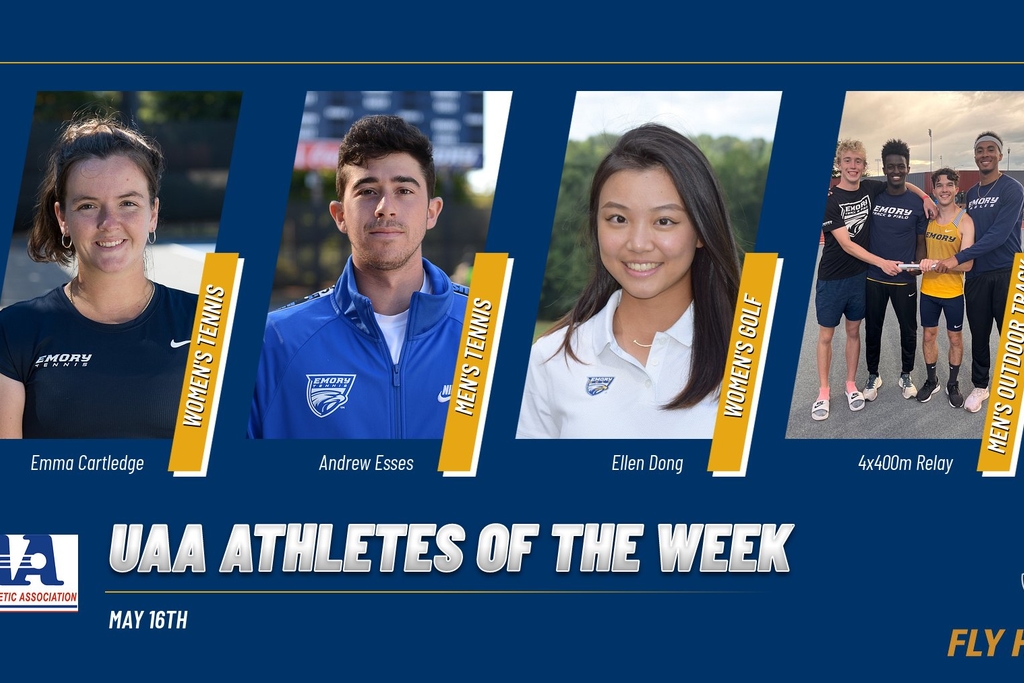 Eagles Collect Four UAA Athlete of the Week Honors
