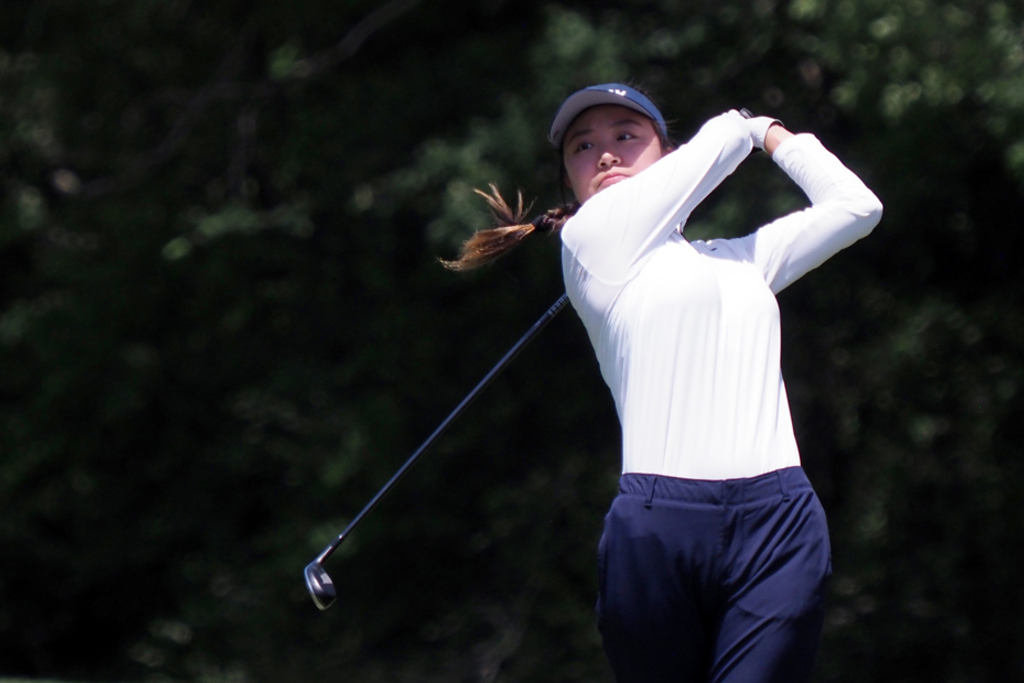 Women's Golf Builds NCAA Lead; Ellen Dong Ties NCAA Championships Individual Record