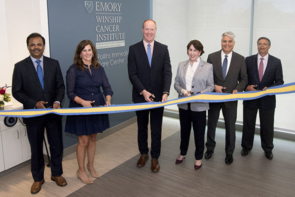 Georgia's first immediate care center specifically for patients with cancer opens at Winship : Emory University : Atlanta GA