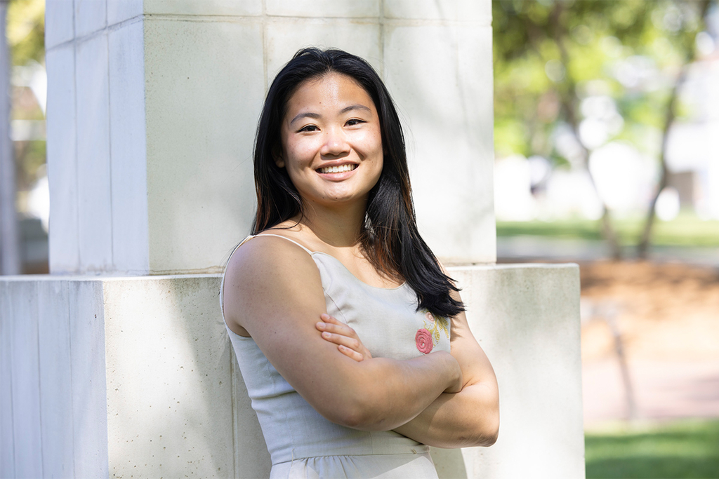Undergraduate Brittain Award winner Zhang pushes for social justice on and off campus : Emory University : Atlanta GA
