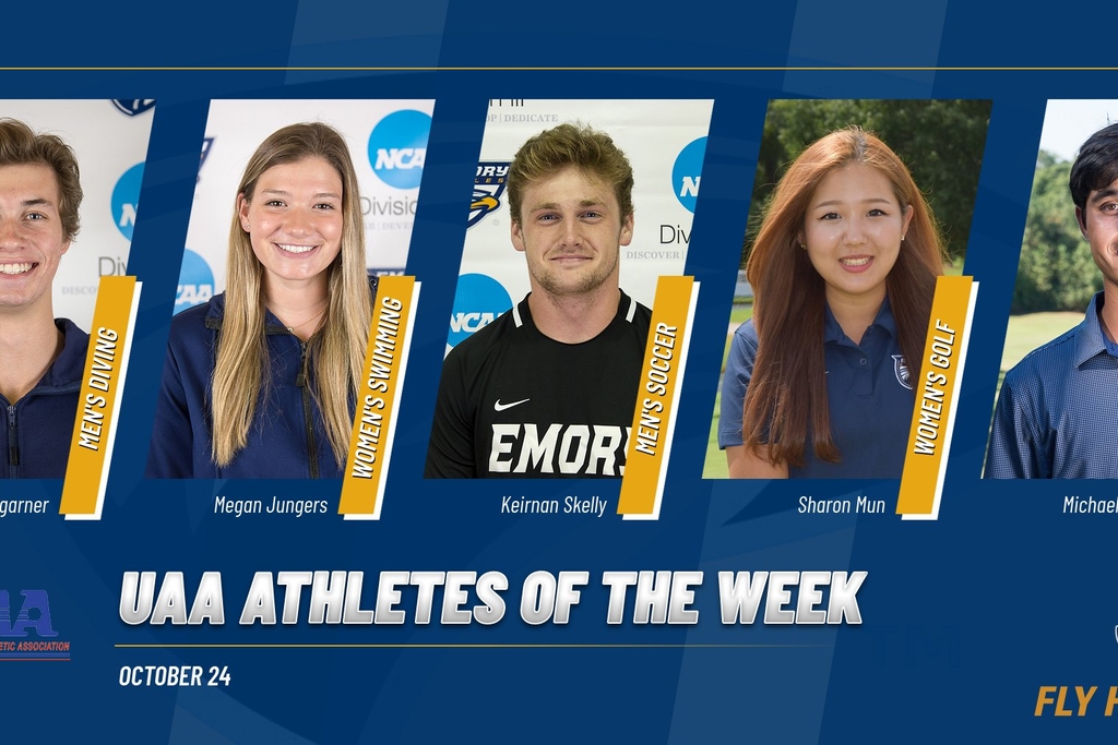 Five Eagles Tabbed as UAA Athletes of the Week
